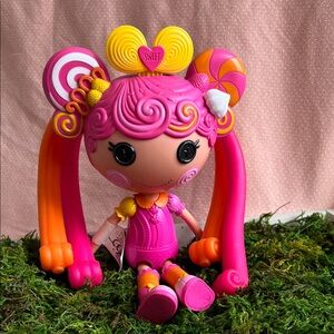 RETRO LALALOOPSY Stretchy Hair Doll- Whirly Stretchy locks 13” 2014 MGA
